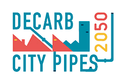 Logo Decarb City Pipes 2050